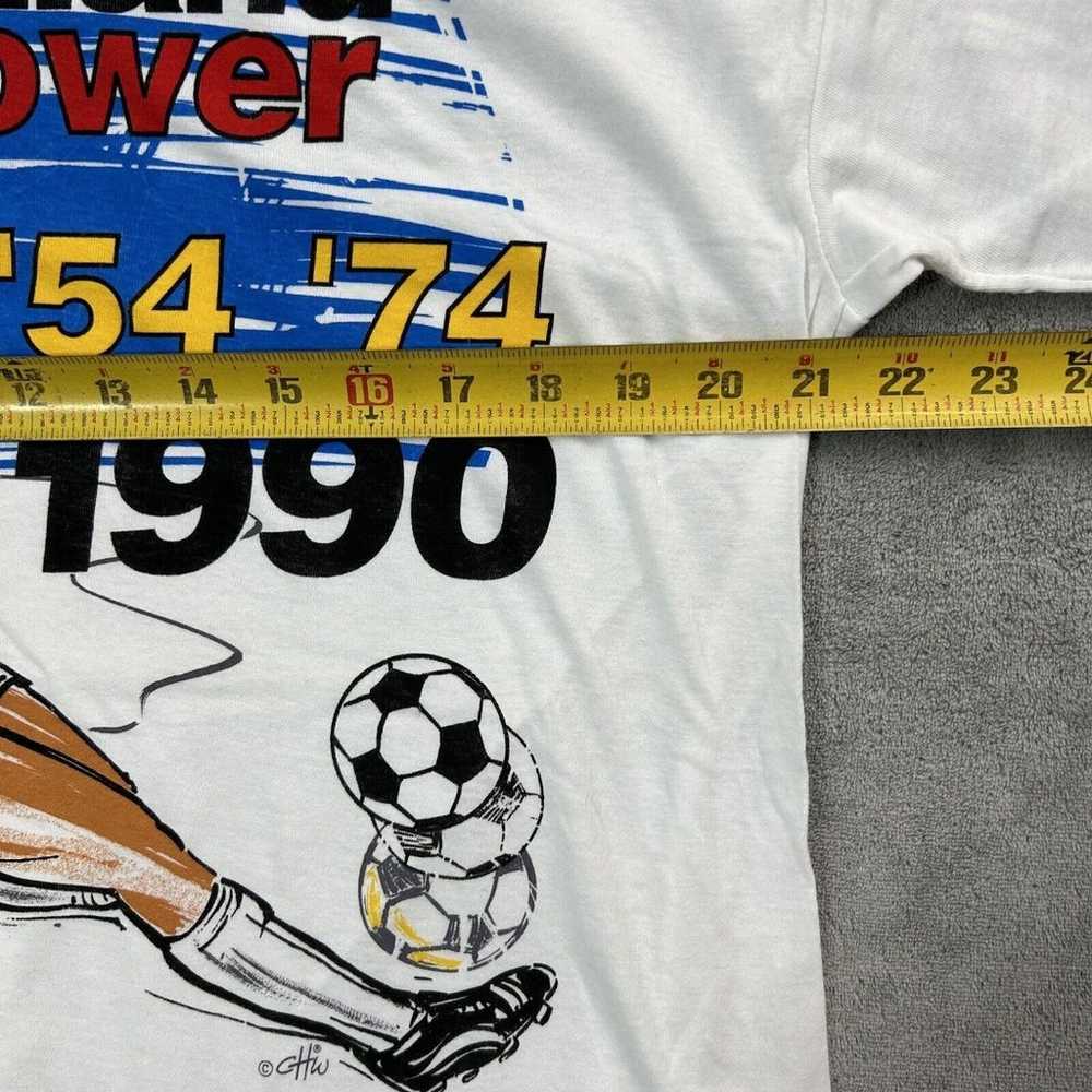 Vintage Shirt Mens Large 1990 West Germany Soccer… - image 3