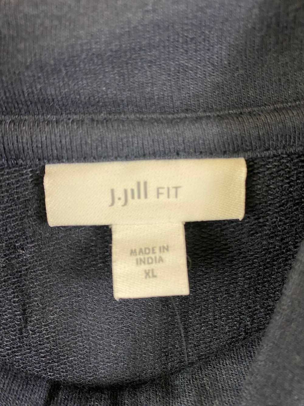 J. Jill Fit Women Blue Mock Turtleneck Top XL NWT - image 3