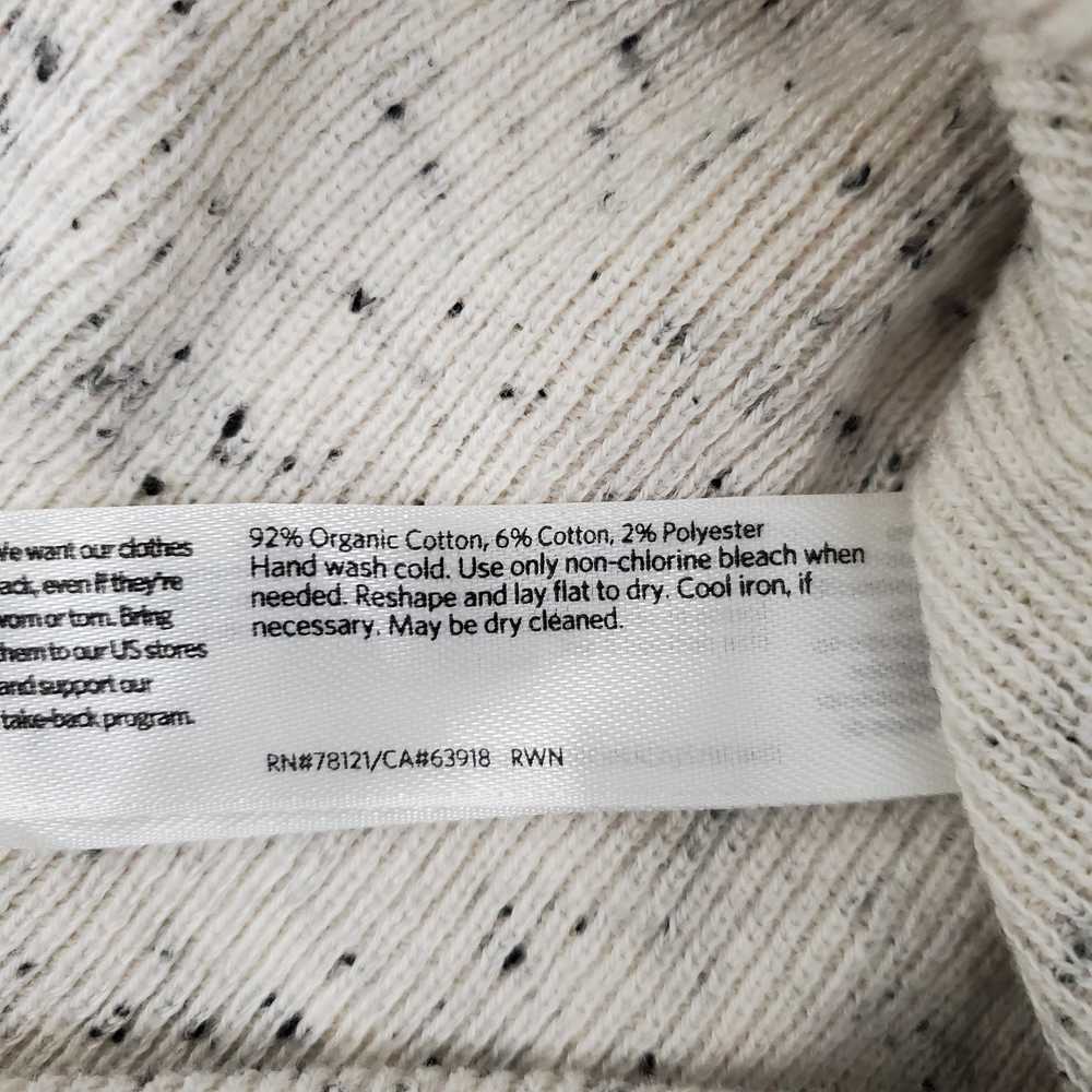 Eileen Fisher WM's Beige Speckle Cotton Blend Cre… - image 4