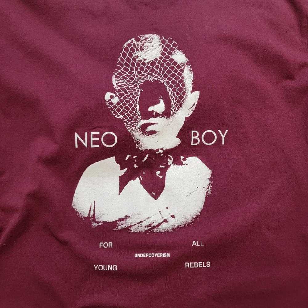 Undercover Neo Boy Split Color T-Shirt by Jun Tak… - image 2
