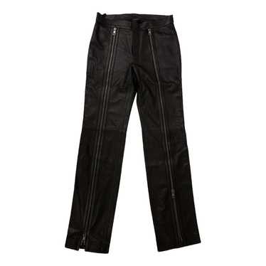 Gucci Leather trousers