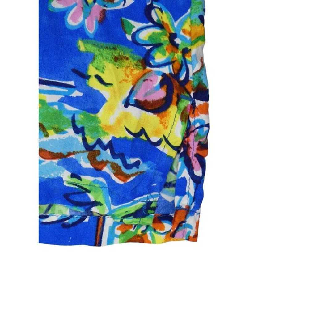 Vintage Jams World Hawaiian Shirt Floral L Tropic… - image 3