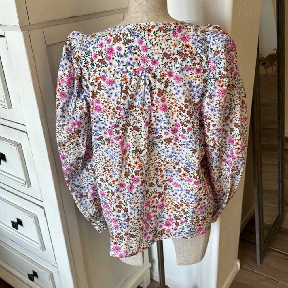 Munthe 38 (S) floral Chop blouse - image 8