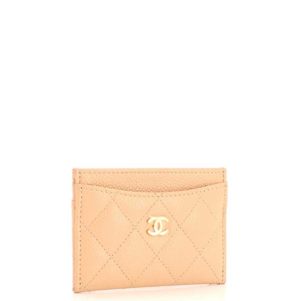 Chanel Leather card wallet - image 3