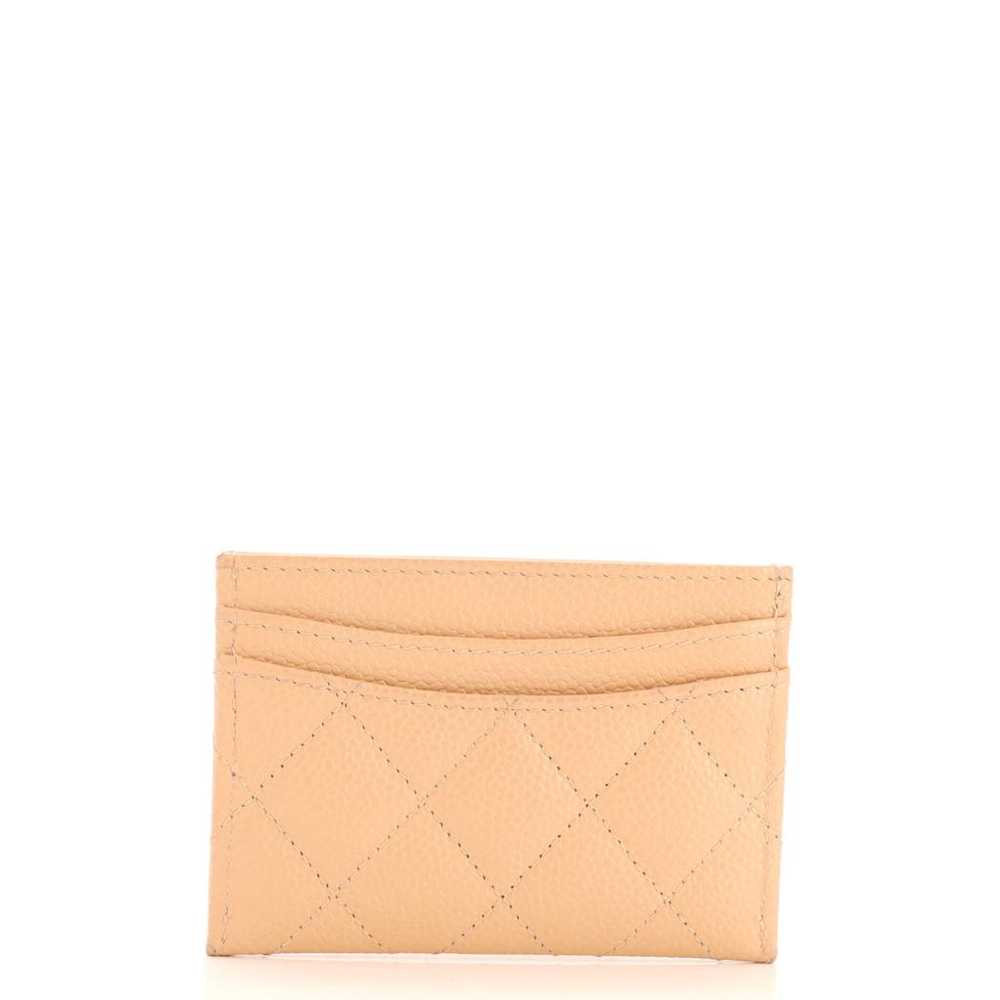 Chanel Leather card wallet - image 4