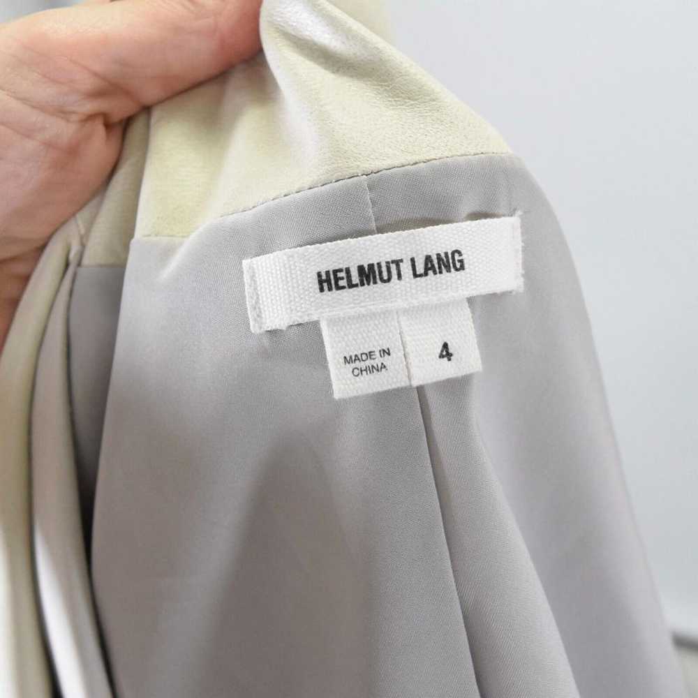 Helmut Lang Leather blazer - image 10