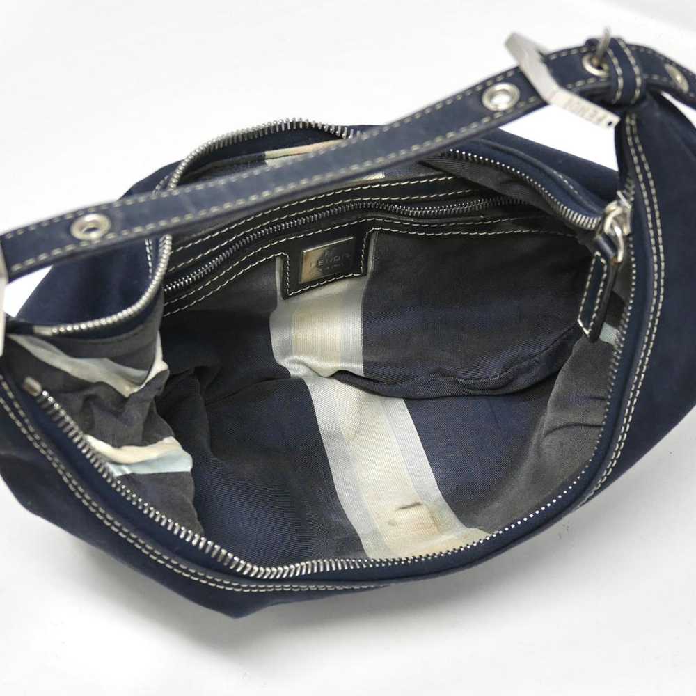 Fendi Croissant cloth handbag - image 4