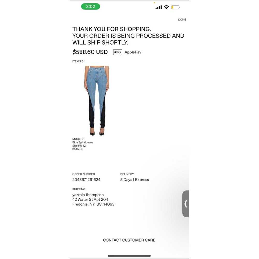 Mugler Slim jeans - image 6
