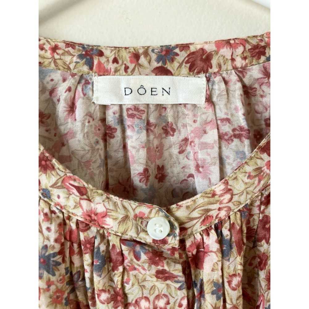 DOEN Jane Blouse in Pink Valley Floral Print Size… - image 6