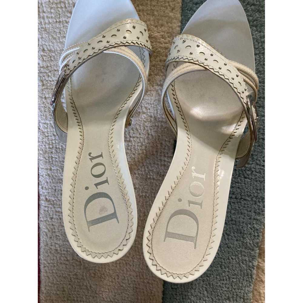 Dior Leather mules & clogs - image 10