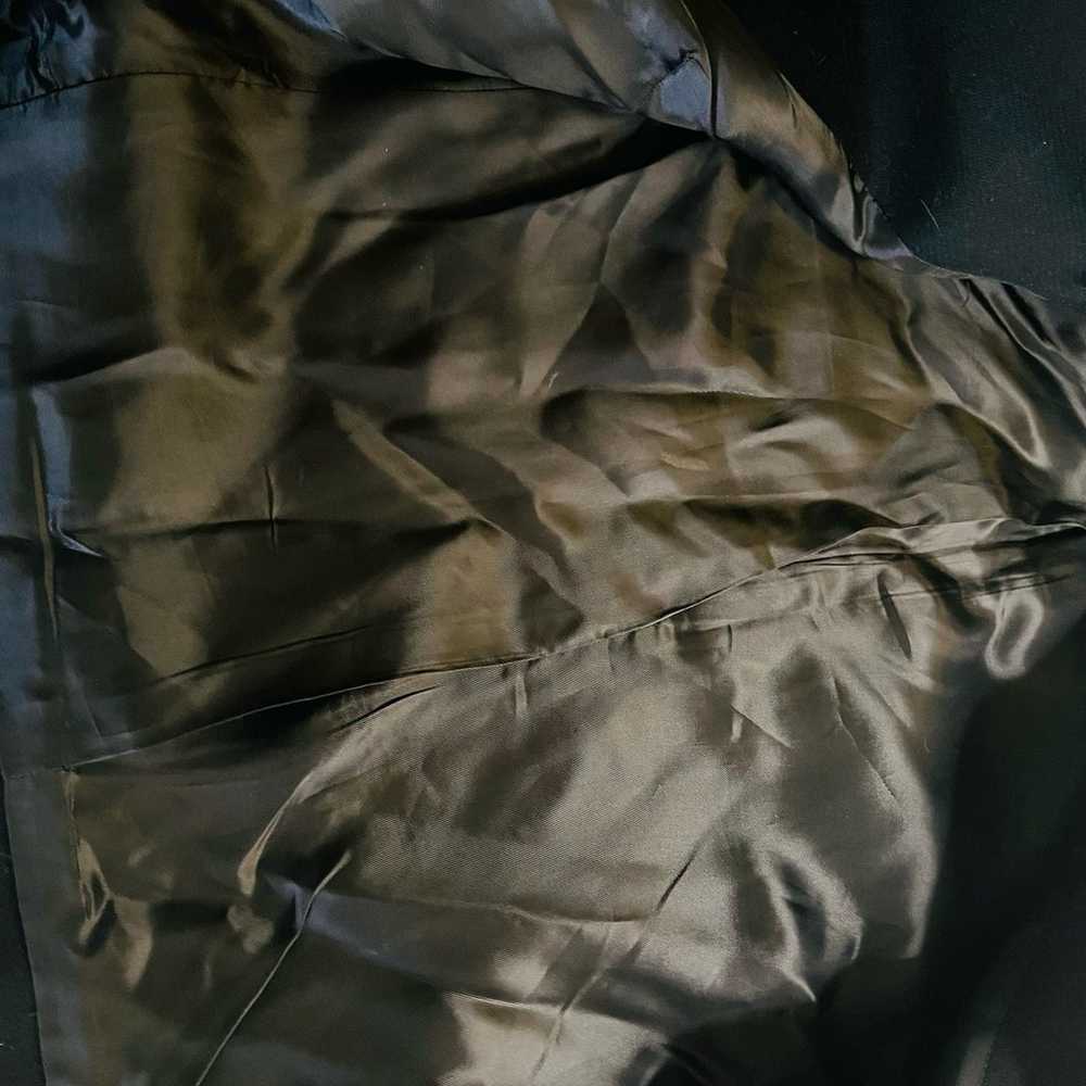 Zara Double Breasted Short Black Blazer Jacket Si… - image 9