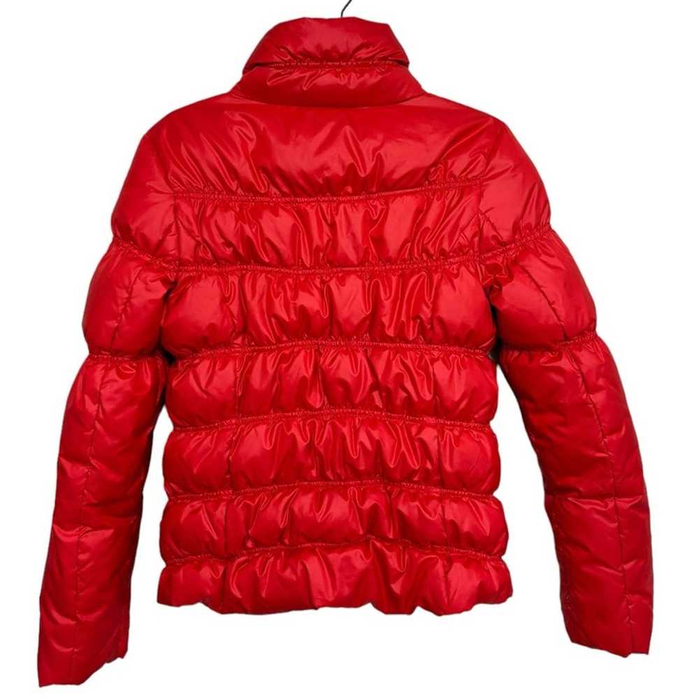 Guess Bright Red Down-Filled Puffer Coat - Size M - image 2