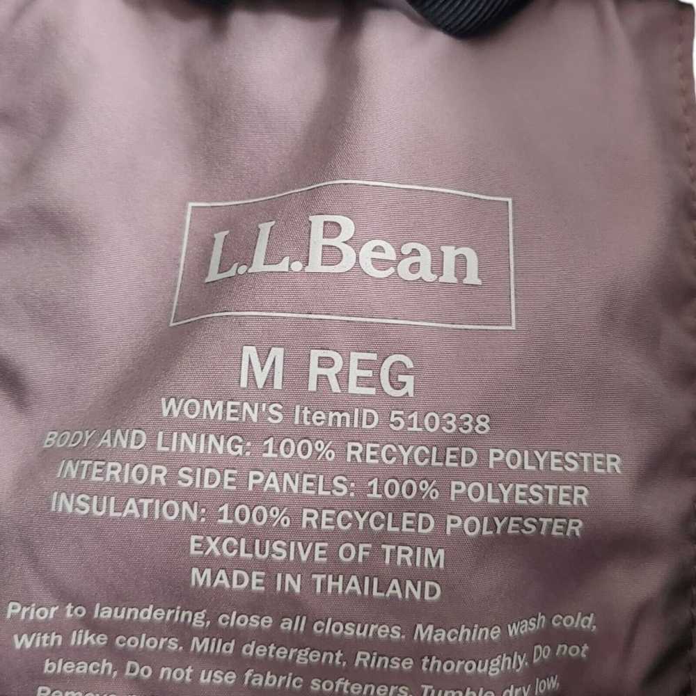 LL Bean Vest Jacket Womens Medium Vintage Lavende… - image 5