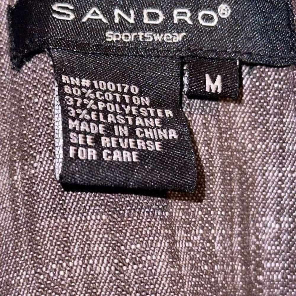 Sandro Sportwear Double Breasted Jacket Size Medi… - image 4