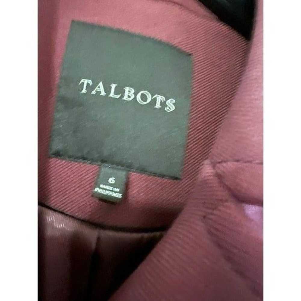 Talbots Women's Size 6 Purple Jacket (Orig. $219) - image 10