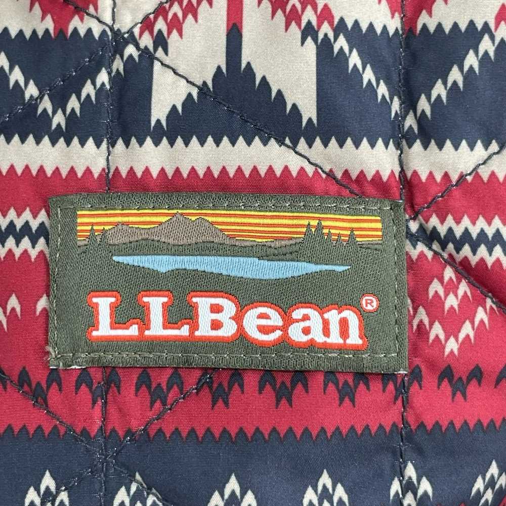 L.L. Bean Katahdin Jacket Insulated Pullover Red … - image 9