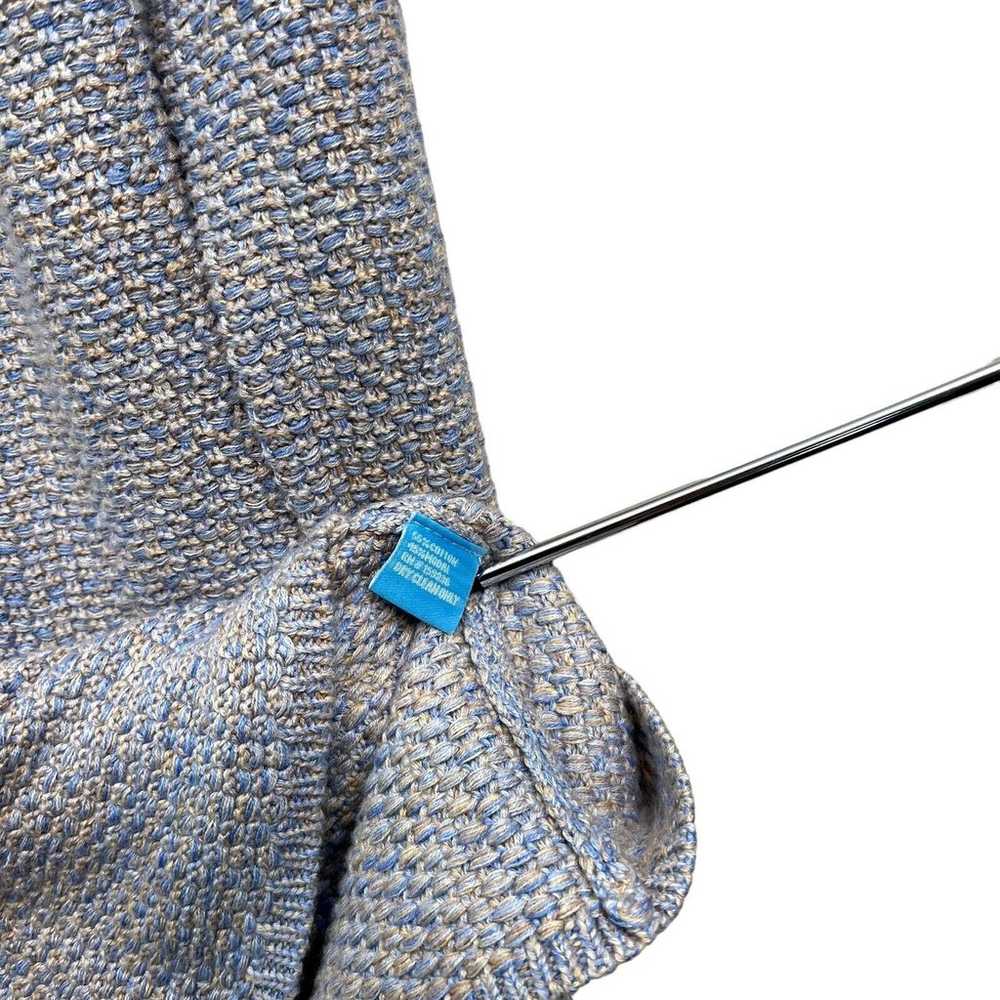 J McLaughlin Tweed Blazer Jacket Fringe Collar an… - image 4