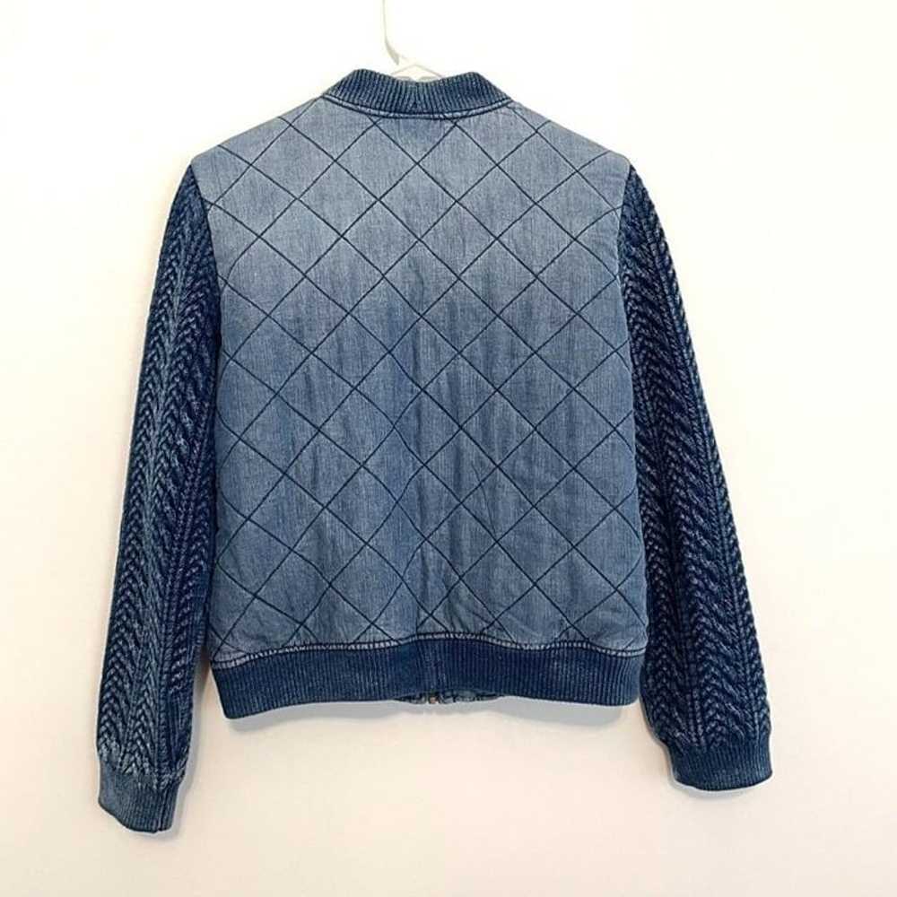 CLOTH STONE ANTHROPOLOGIE ANTHRO Quilted Chambray… - image 7