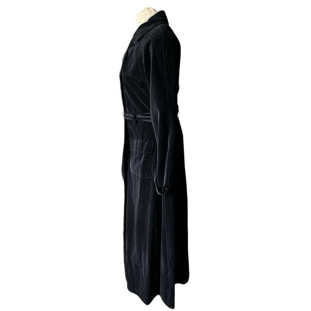 NWOT Vintage Spiegel Full Length Black Velvet Ful… - image 4