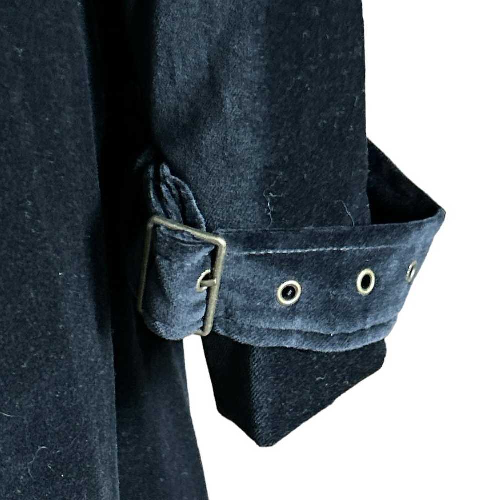NWOT Vintage Spiegel Full Length Black Velvet Ful… - image 5