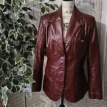 Etienne Aigner Vintage Leather Jacket