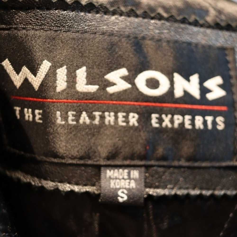 Wilson's Leather Black Long Line Cinch Waist Blac… - image 11