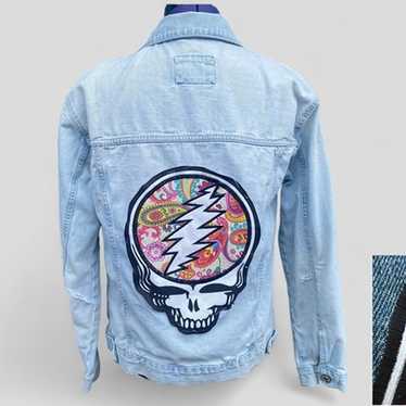 Women's Small distressed Steal Your Face jean jack