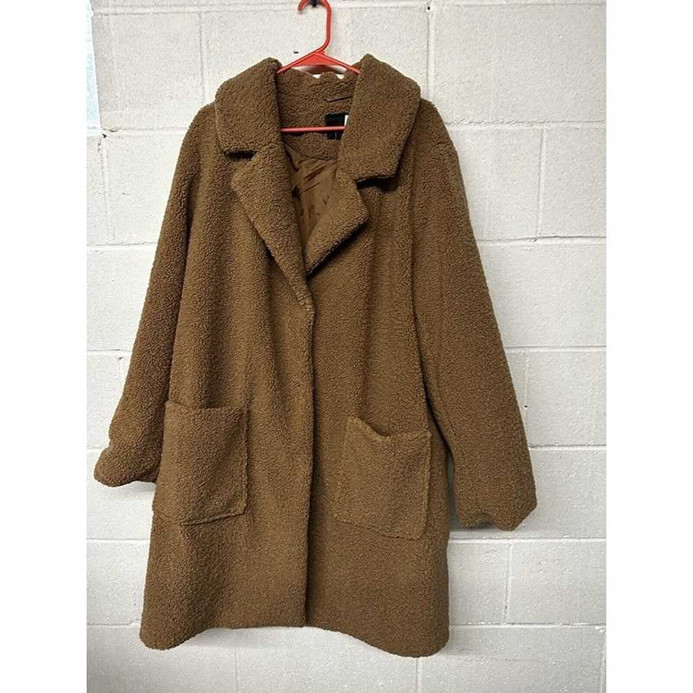 NEW Lane Bryant teddy jacket plus size 22/24 3X b… - image 8