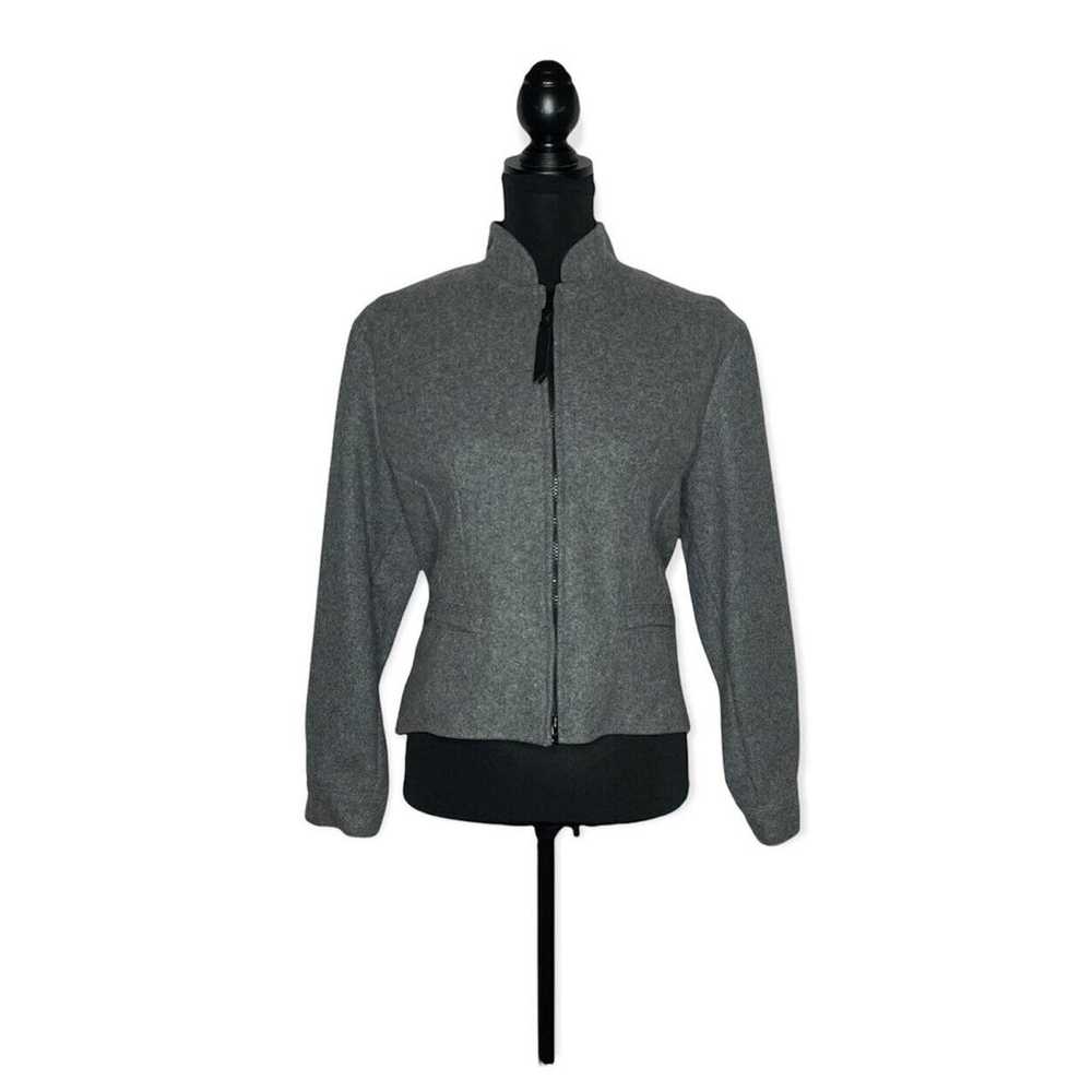 Schaefer Cassidy Gray Jacket Womens Medium Wool C… - image 1
