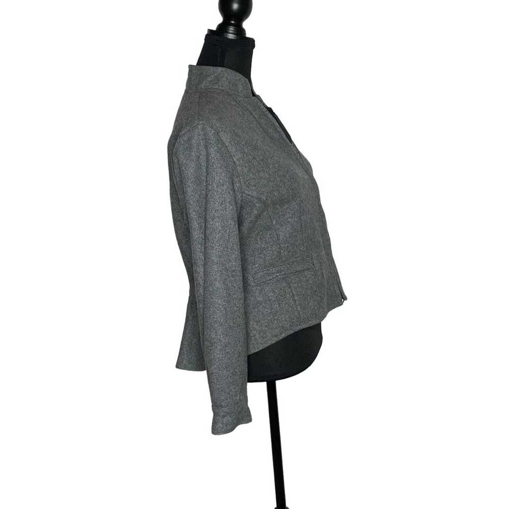Schaefer Cassidy Gray Jacket Womens Medium Wool C… - image 3