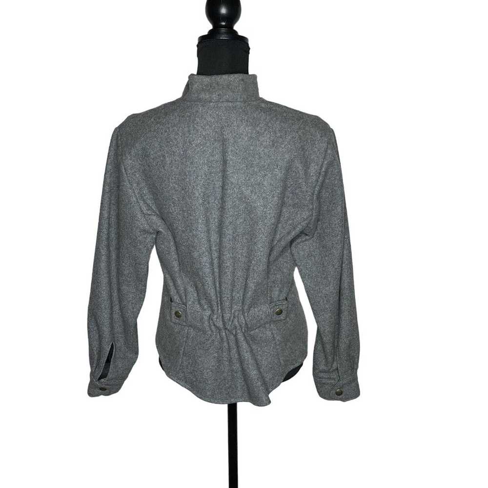 Schaefer Cassidy Gray Jacket Womens Medium Wool C… - image 4