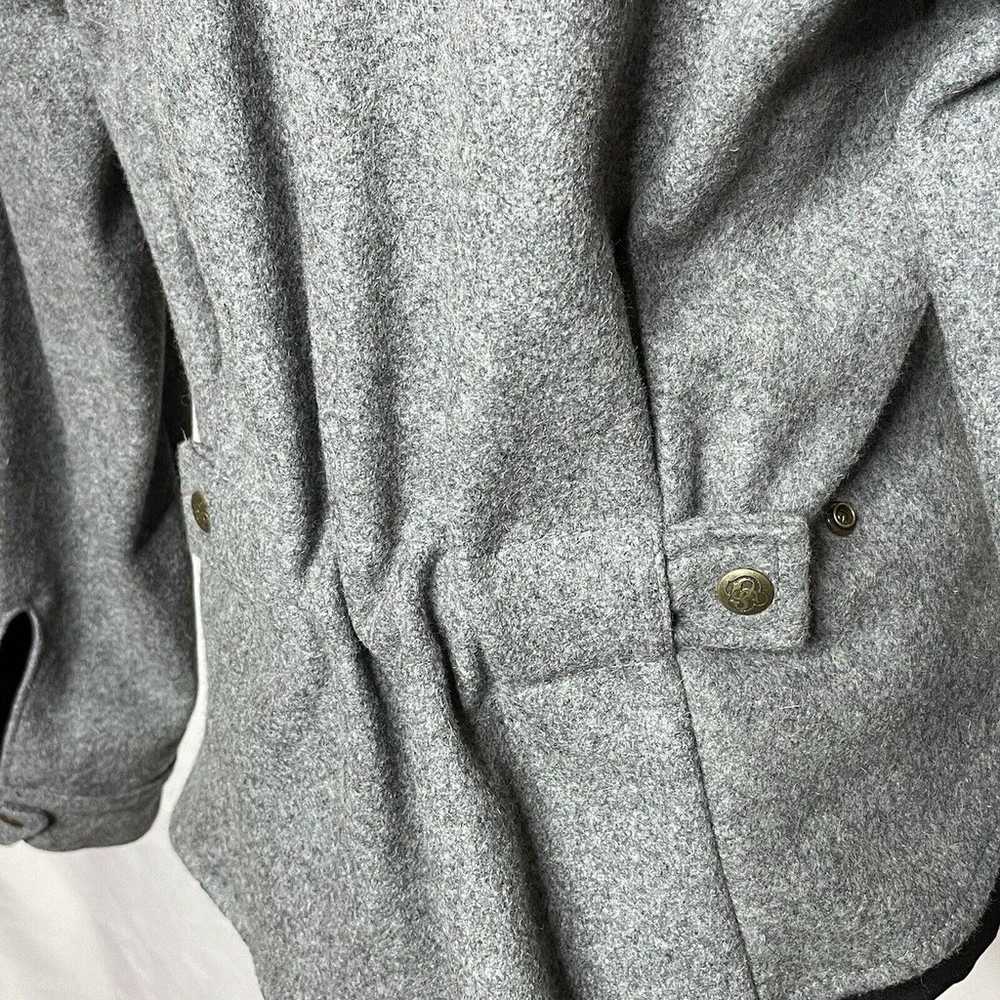 Schaefer Cassidy Gray Jacket Womens Medium Wool C… - image 7