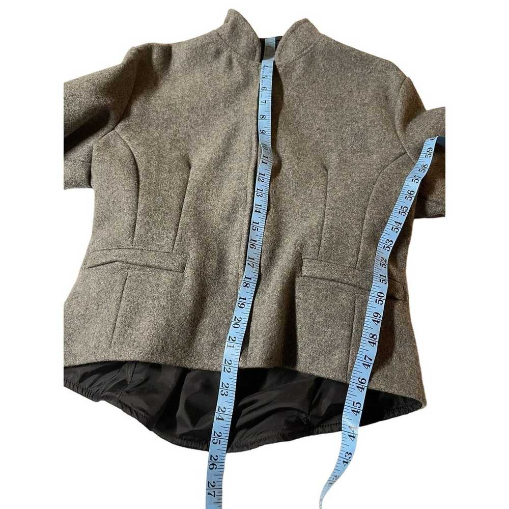 Schaefer Cassidy Gray Jacket Womens Medium Wool C… - image 9