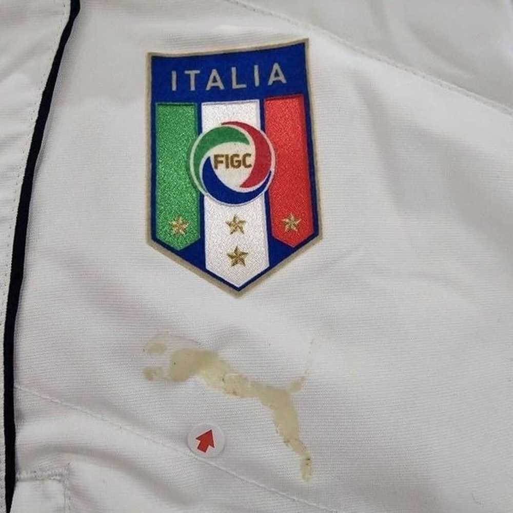 Puma Puffer Jacket Mens Size M White Italy Italia… - image 4