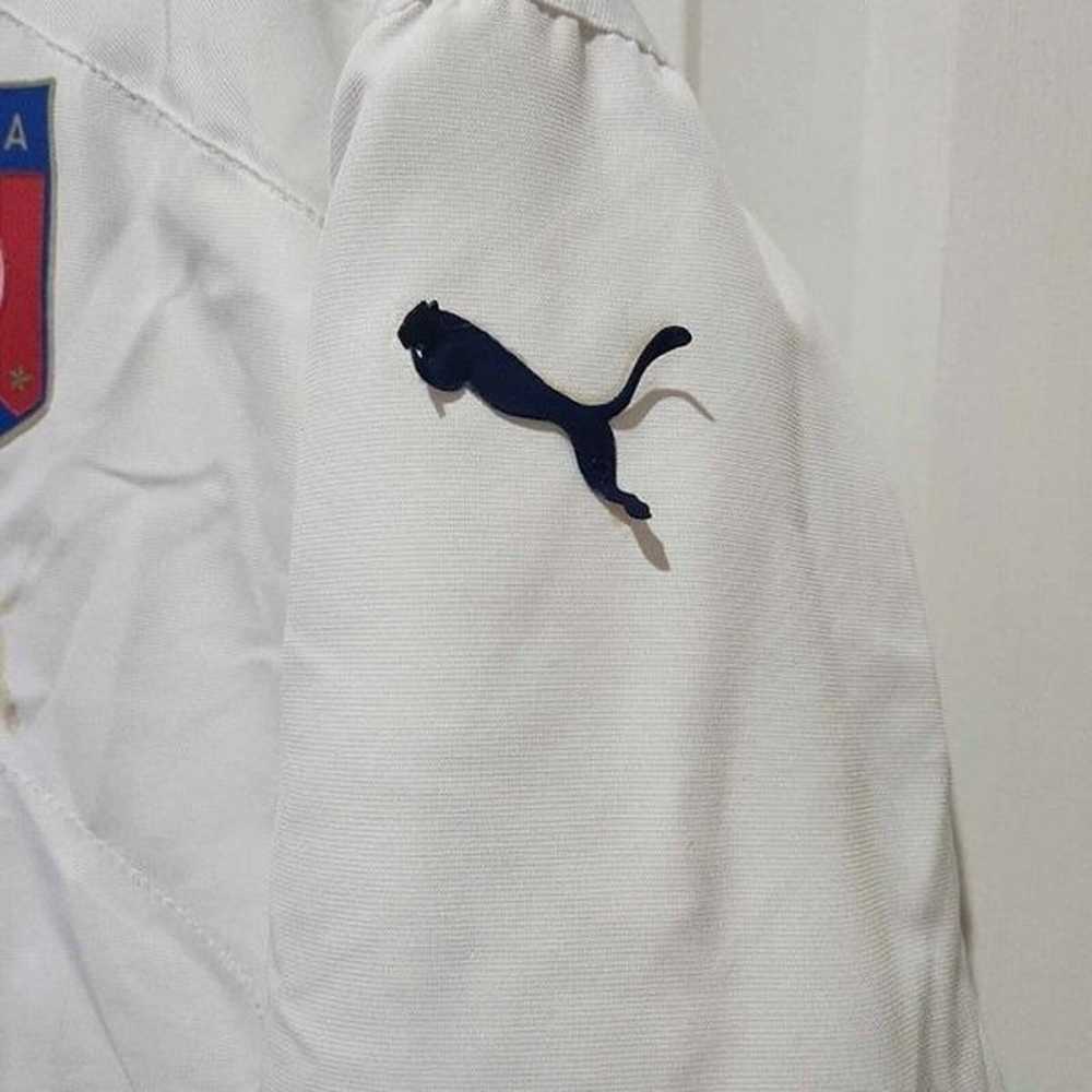 Puma Puffer Jacket Mens Size M White Italy Italia… - image 8
