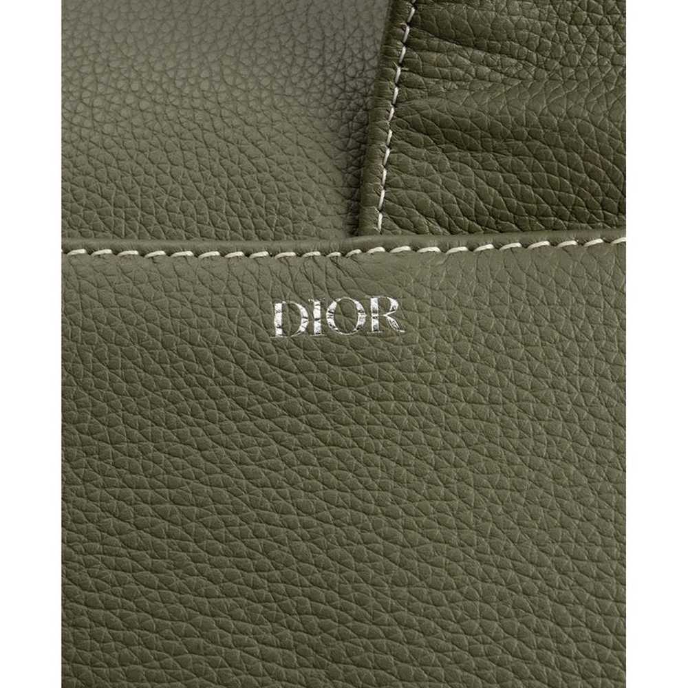 Dior Homme Leather weekend bag - image 7
