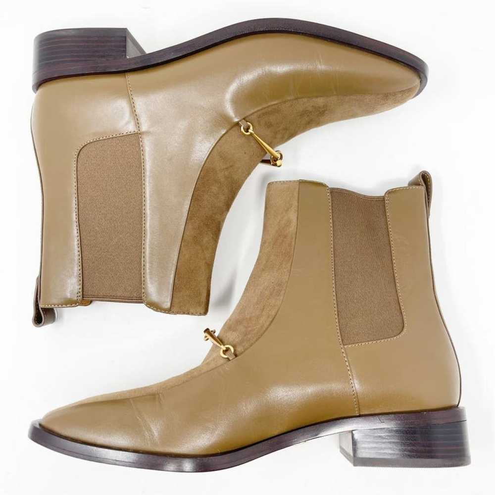 Tory Burch Leather ankle boots - image 8