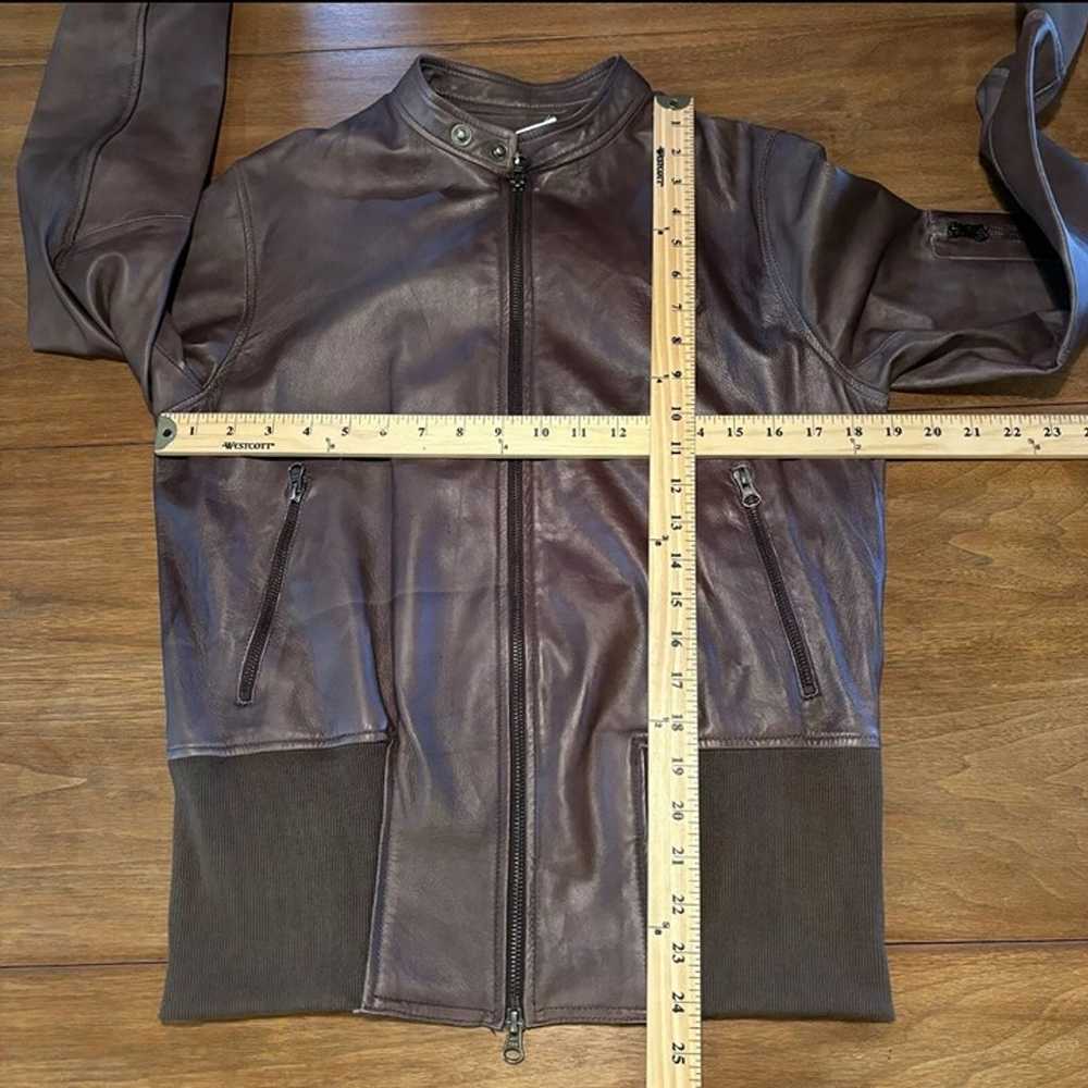 JACKETT JKT NYC Women's S Brown Leather Jacket Zi… - image 10