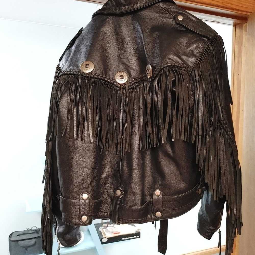 Jamin Leather ladies Biker Jacket - image 7