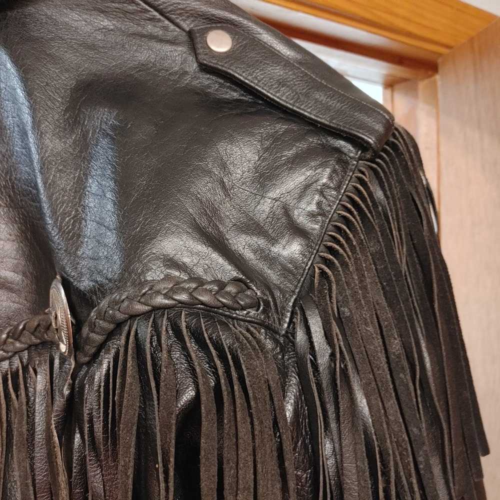 Jamin Leather ladies Biker Jacket - image 9