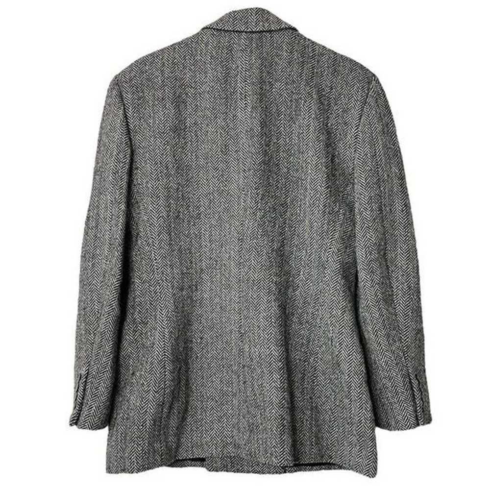 Vtg Ralph Lauren Wool Jacket Herringbone Women’s … - image 5