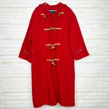 Ralph Lauren Vintage Wool Duffle Coat Red - image 1