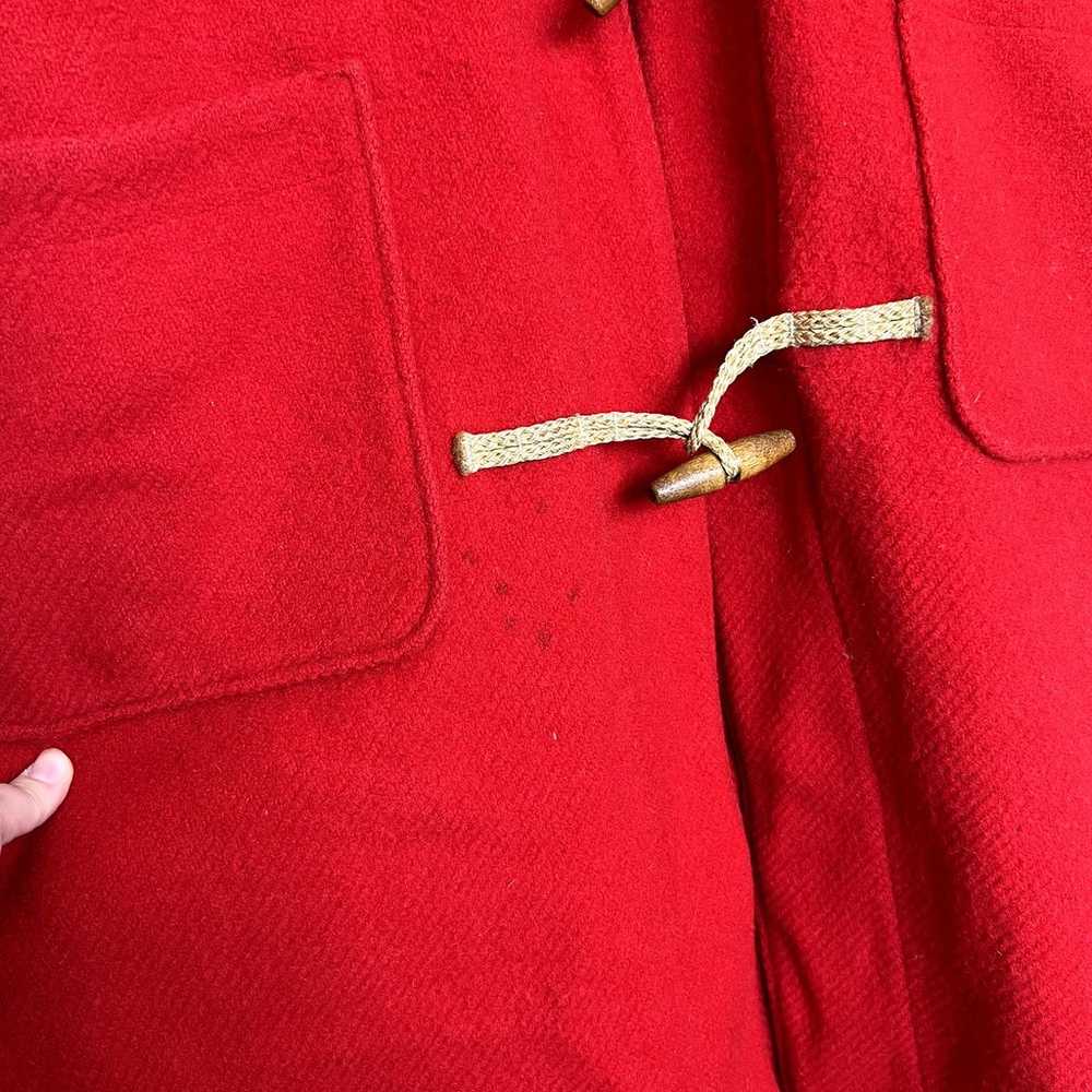 Ralph Lauren Vintage Wool Duffle Coat Red - image 4