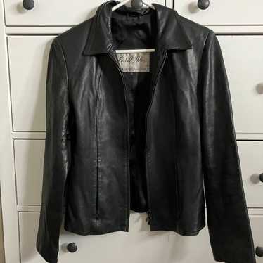 Michael Hoban North Beach Leather Black Jacket - image 1
