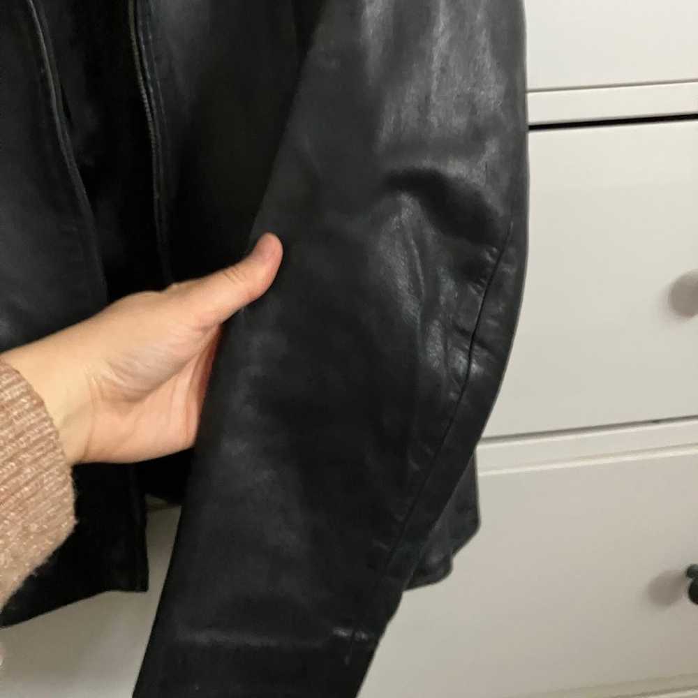 Michael Hoban North Beach Leather Black Jacket - image 6