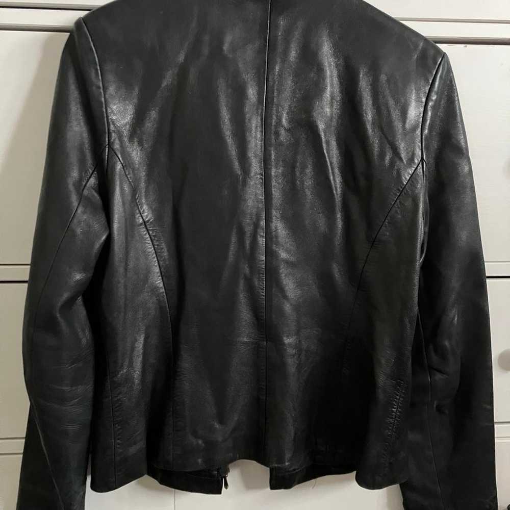 Michael Hoban North Beach Leather Black Jacket - image 7