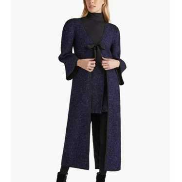 Hill House navy Lou Lou maxi duster