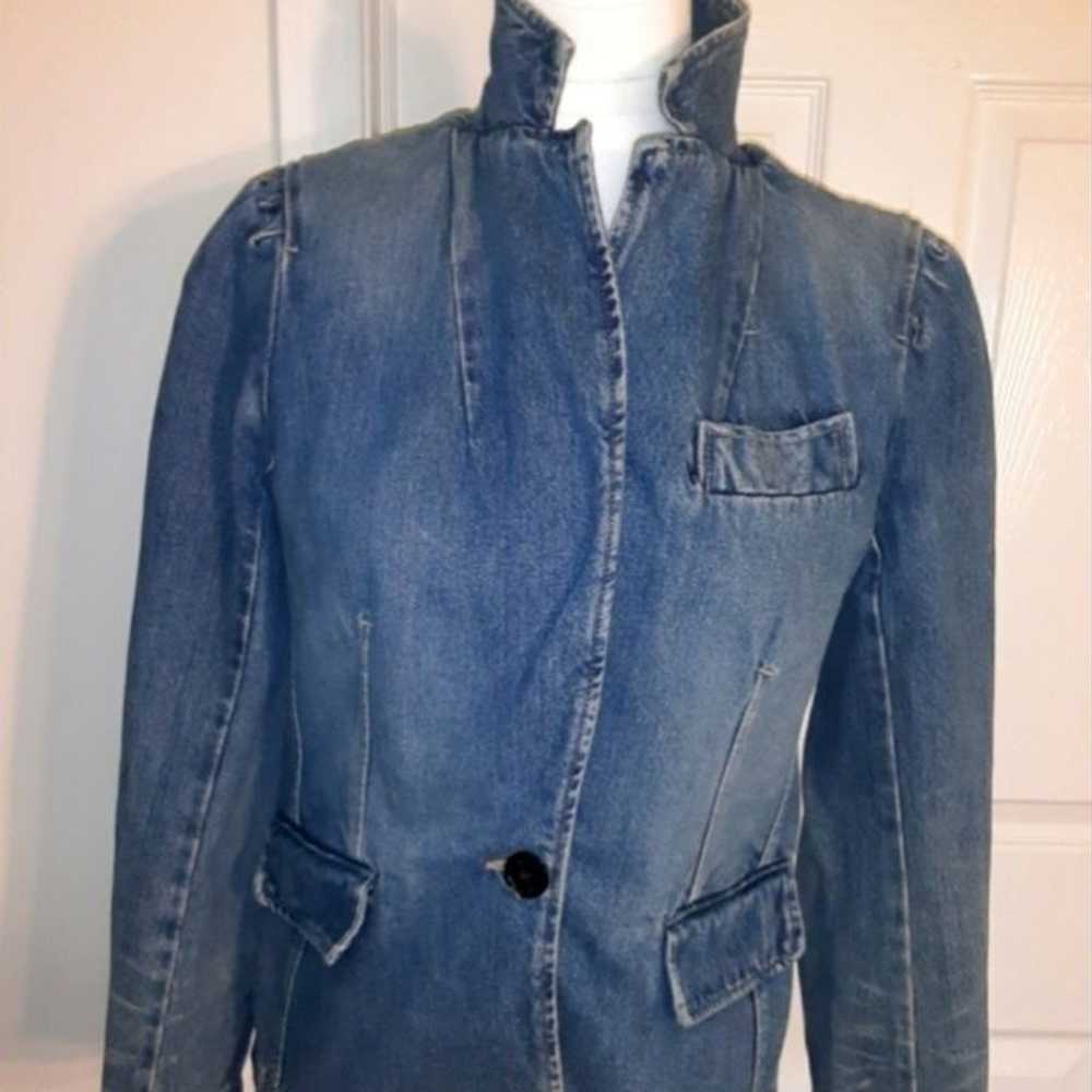 Marc Jacob's Vintage Fitted Denim Jacket 10 - image 1