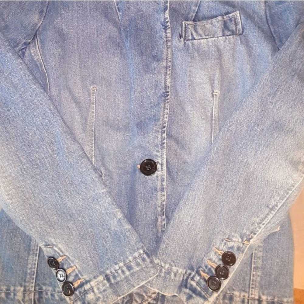 Marc Jacob's Vintage Fitted Denim Jacket 10 - image 8