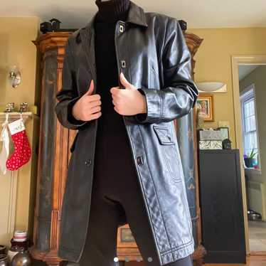 Andrea Viccaro Leather Coat